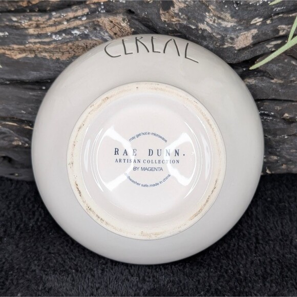 Rae Dunn CEREAL Ceramic Cereal Bowl - Picture 4 of 6